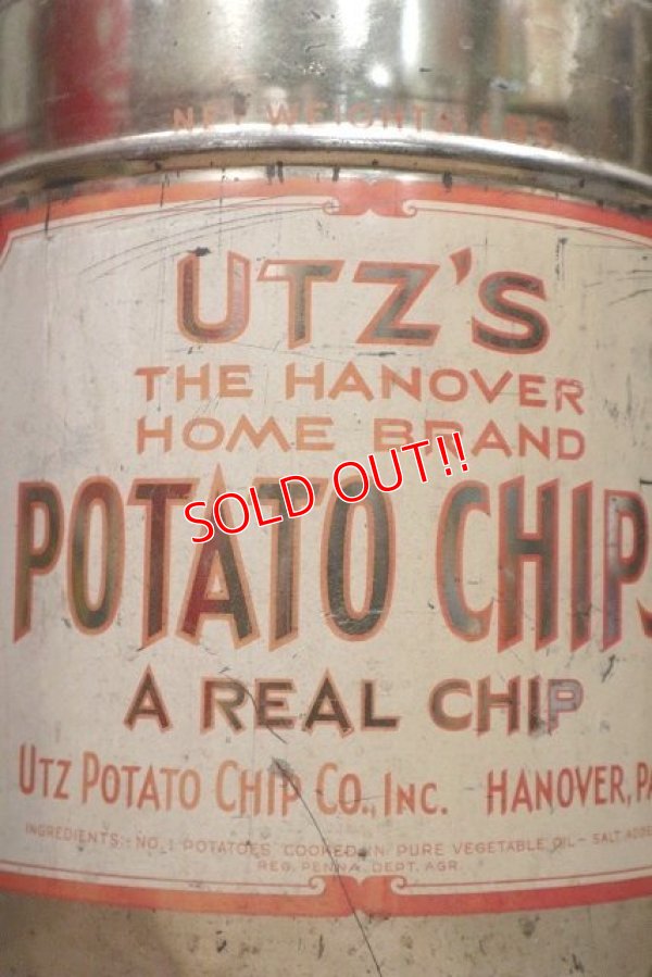 画像2: dp-220501-21 UTZ'S / Vintage Potato Chips Can