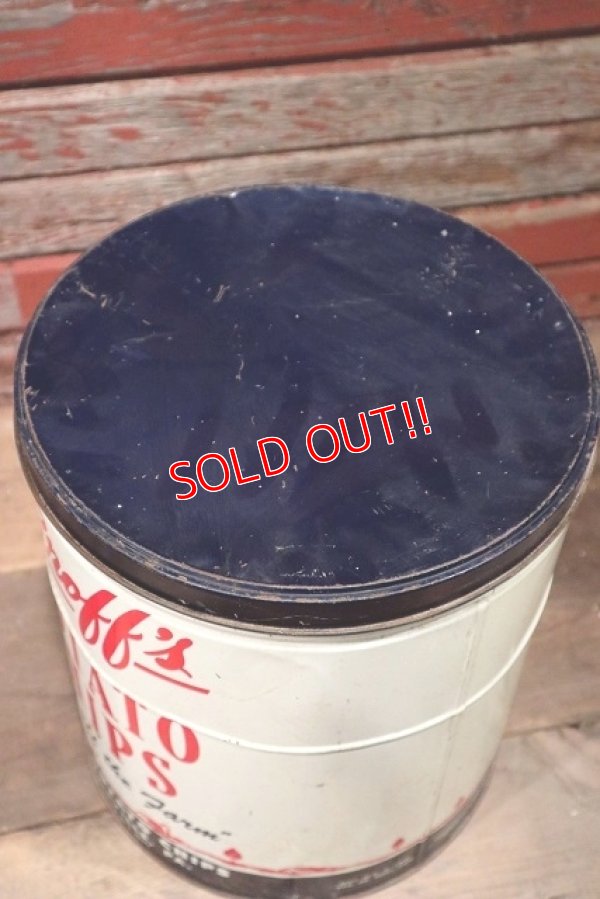 画像6: dp-220501-21 Groff's / Vintage Potato Chips Can