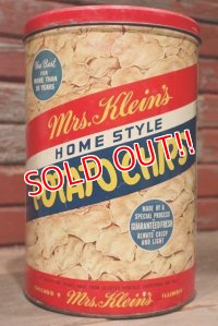 dp-220501-21 Mrs. Klein's / Vintage Potato Chips Can