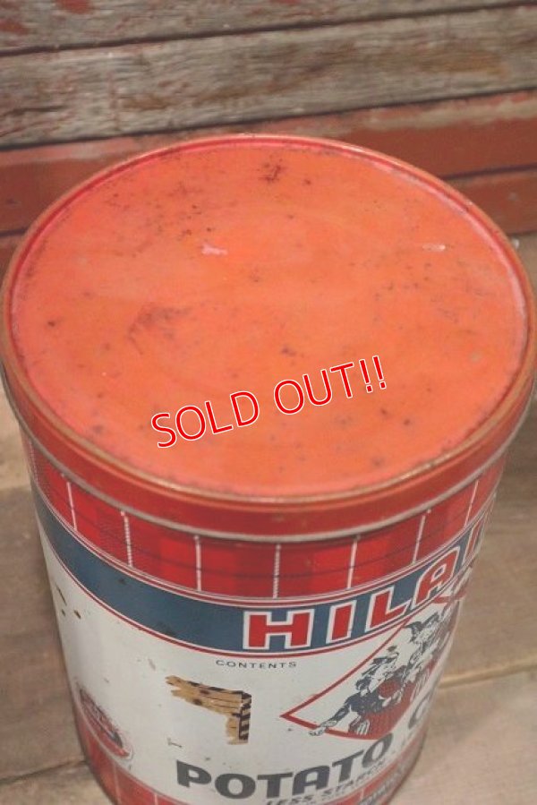 画像6: dp-220501-21 HILAND / Vintage Potato Chips Can