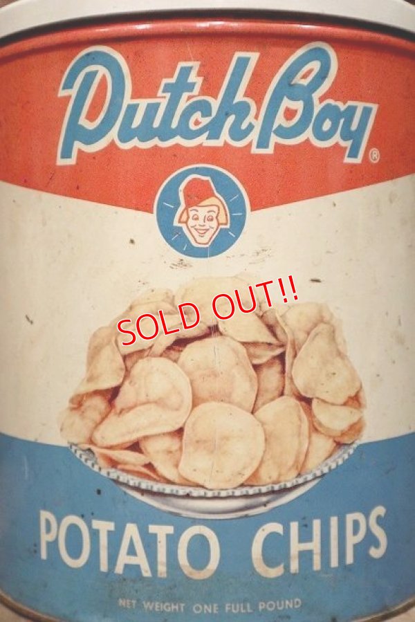 画像3: dp-220501-21 Dutch Boy / Vintage Potato Chips Can