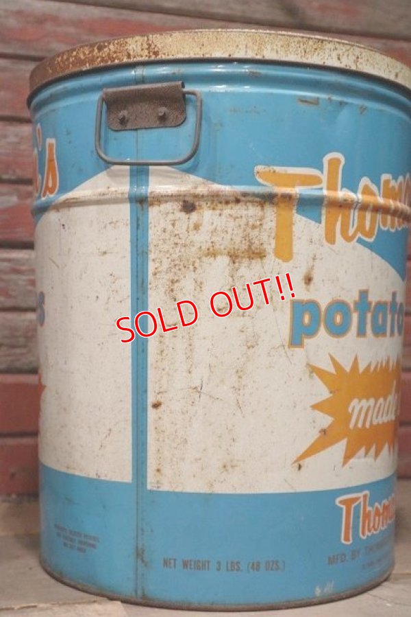 画像3: dp-220501-21 Thomasson's / Vintage Potato Chips Can