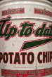 画像2: dp-220501-21 Up-to-date / Vintage Potato Chips Can (2)