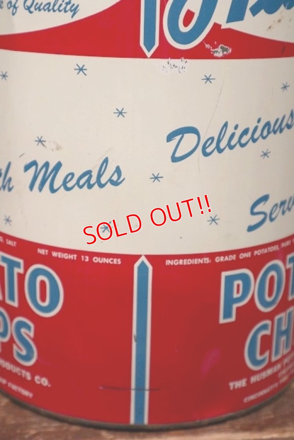 画像7: dp-220501-21 Husman's / Vintage Potato Chips Can