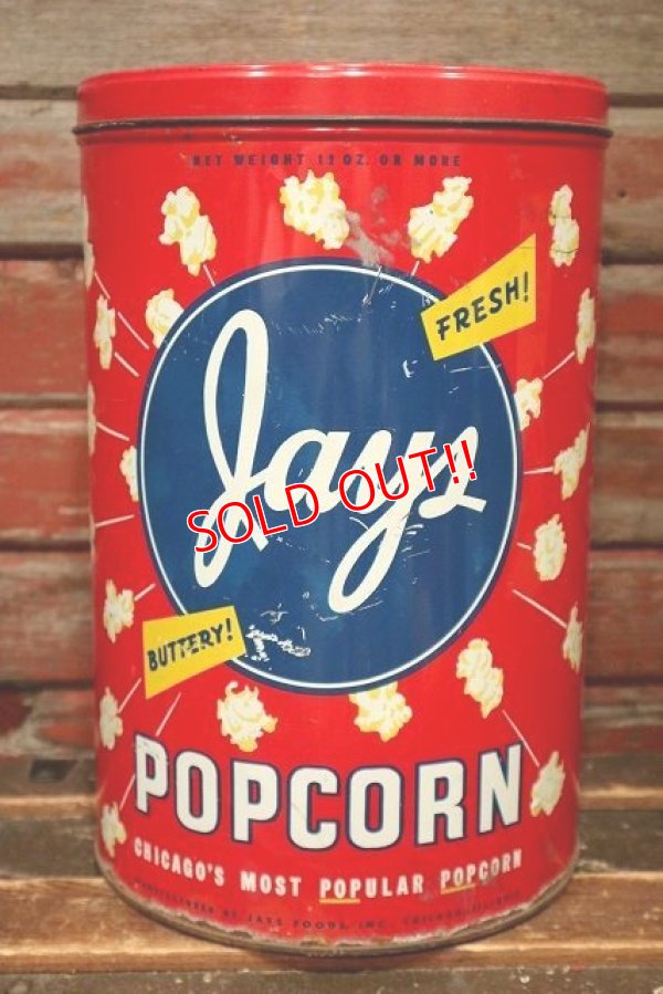 画像2: dp-220501-21 Jays / Vintage Pop Corn Can