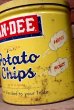 画像2: dp-220501-21 DAN・DEE / Vintage Potato Chips Can (2)