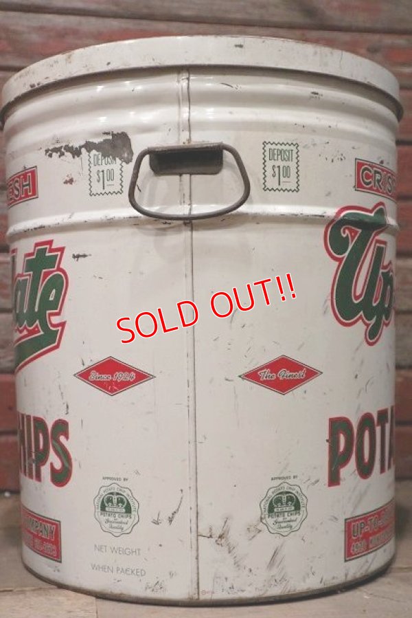 画像5: dp-220501-21 Up-to-date / Vintage Potato Chips Can