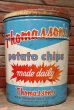 画像1: dp-220501-21 Thomasson's / Vintage Potato Chips Can (1)