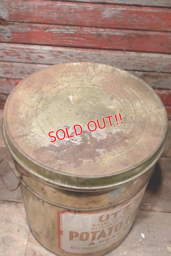 画像8: dp-220501-21 UTZ'S / Vintage Potato Chips Can