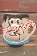 ct-211210-04 Fred Flintstone / 1960's Plastic Mug
