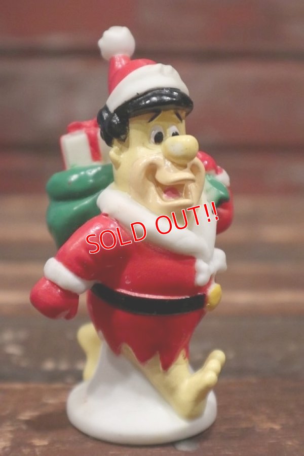 画像1: ct-150407-82 Fred Flintstone / 1993 Soft Vinyl Figure "Santa"