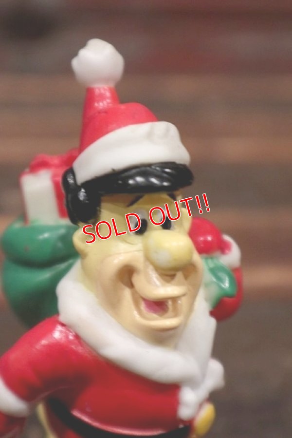 画像4: ct-150407-82 Fred Flintstone / 1993 Soft Vinyl Figure "Santa"