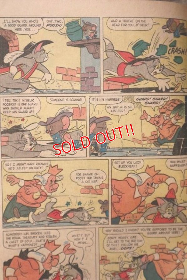 画像3: ct-220401-01 Tom and Jerry / DELL 1957 Comic MOUSE MUSKETEERS
