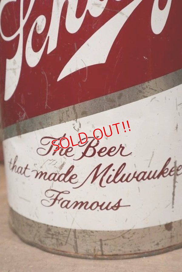 画像3: dp-220501-79 Schlitz Beer / 1970's Tin Trash Can