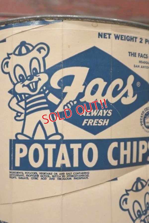 画像2: dp-220501-21 Facs / Vintage Potato Chips Box