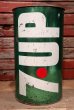 画像1: dp-220501-78 7up / 1970's Tin Trash Can (1)