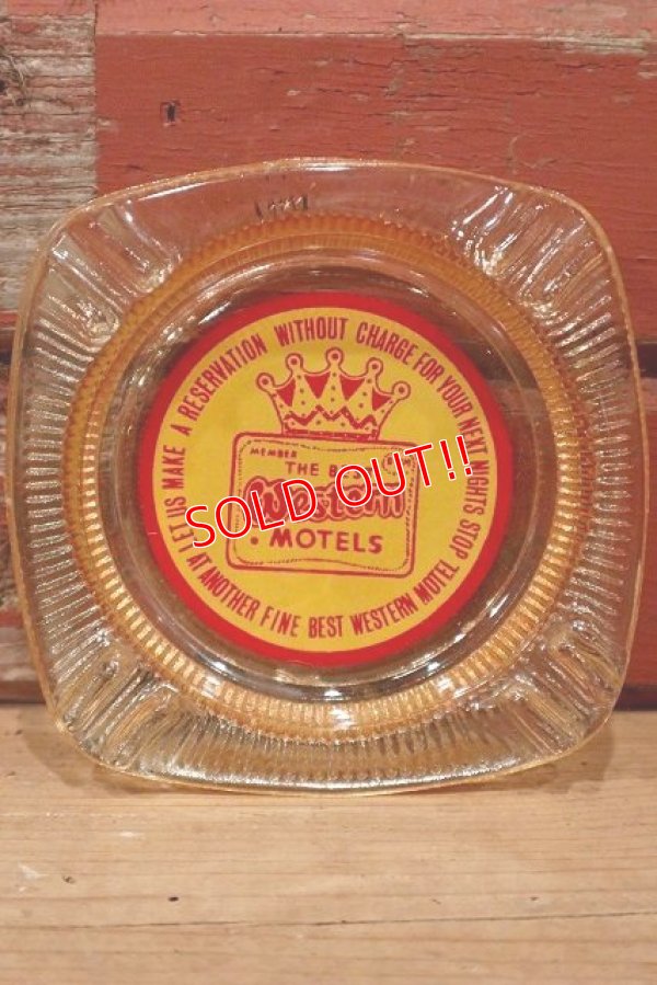 画像2: dp-220501-91 BEST Western MOTELS / Vintage Ashtray