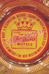 dp-220501-91 BEST Western MOTELS / Vintage Ashtray