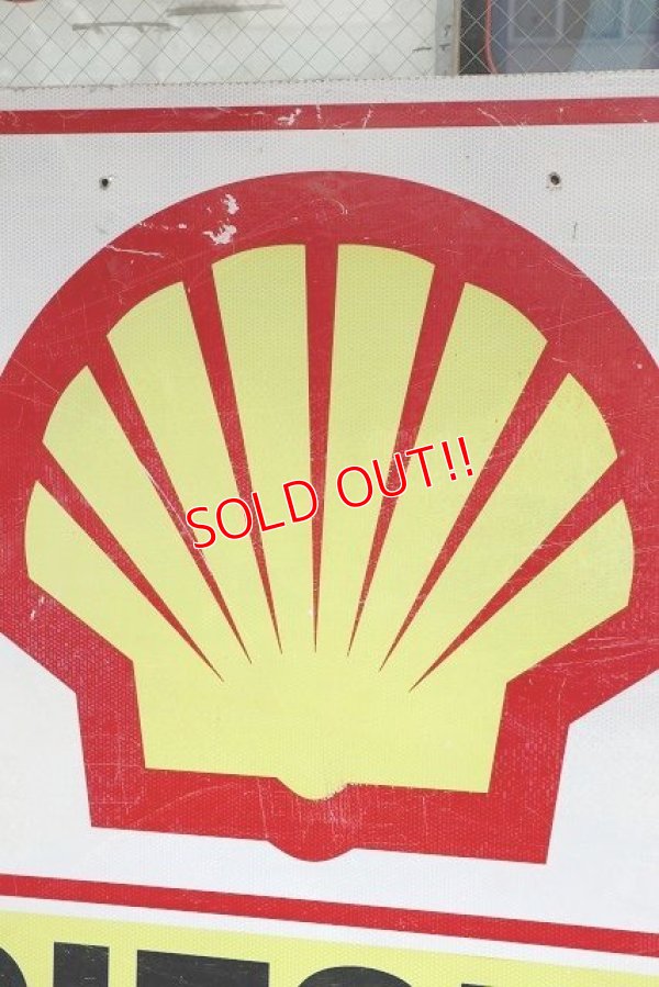 画像2: dp-220501-42 SHELL DIESEL / Gas Station Road Sign