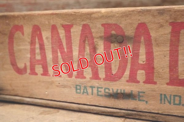 画像3: dp-220501-83 CANADA DRY / Vintage Wood Box
