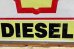 画像3: dp-220501-42 SHELL DIESEL / Gas Station Road Sign