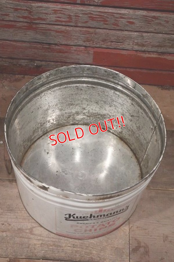 画像7: dp-220501-21 Kuehmann's / Vintage Potato Chips Can