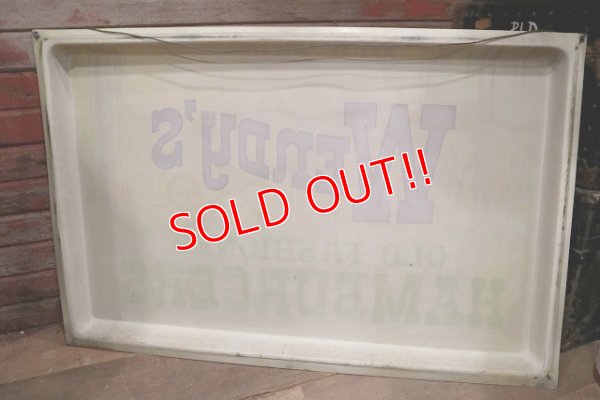 画像10: dp-220501-50 WENDY'S / 1970's Store Sign