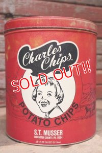 dp-220501-21 Charles Chips / Vintage Potato Chips Can
