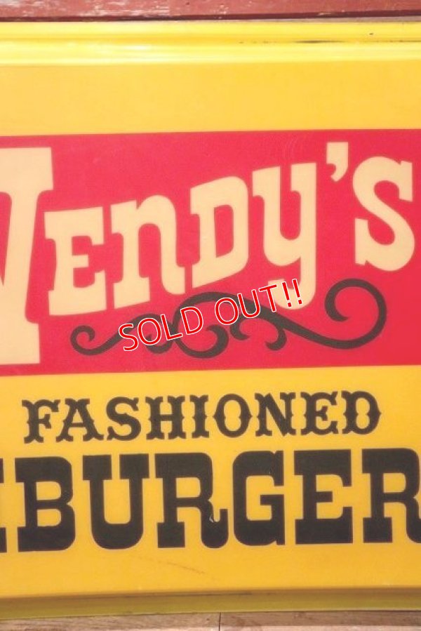 画像3: dp-220501-50 WENDY'S / 1970's Store Sign