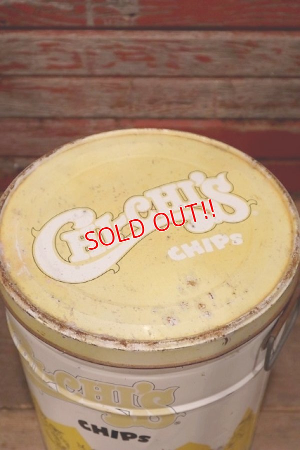 画像8: dp-220501-21 CHI-CHI'S / Vintage Potato Chips Can