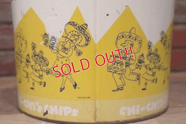 画像3: dp-220501-21 CHI-CHI'S / Vintage Potato Chips Can