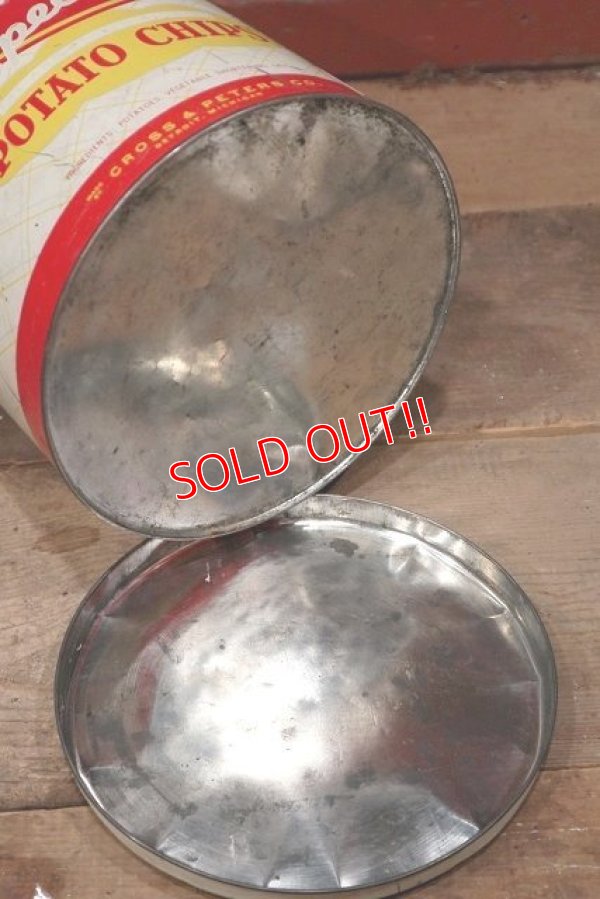 画像8: dp-220501-21 BETTER MADE Special / Vintage Potato Chips Can