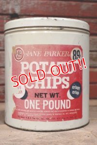 dp-220501-21 A&P JANE PARKER / Vintage Potato Chips Can