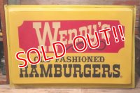 dp-220501-50 WENDY'S / 1970's Store Sign