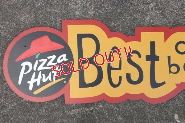 画像2: dp-220501-86 Pizza Hut / 2010's "Best of both Worlds" Sign (L)