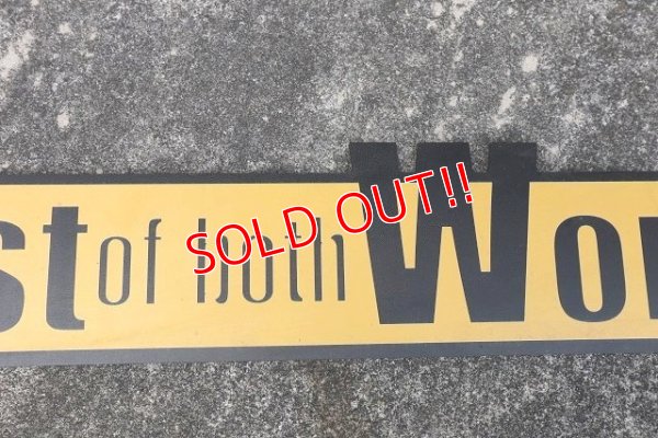 画像3: dp-220501-85 Pizza Hut / 2010's "Best of both Worlds" Sign (S)