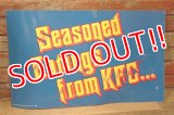 dp-220501-39 Kentucky Fried Chicken(KFC) / 1990's Paper Sign