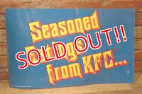 dp-220501-39 Kentucky Fried Chicken(KFC) / 1990's Paper Sign