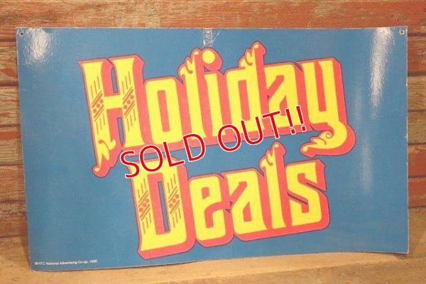 画像4: dp-220501-39 Kentucky Fried Chicken(KFC) / 1990's Paper Sign