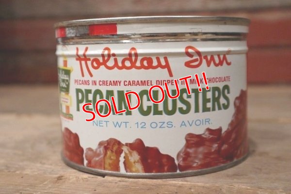 画像3: dp-220601-22 Holiday Inn / PECAN CLUSTERS Vintage Tin Can
