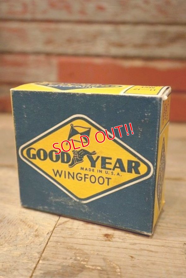 画像1: dp-220601-30 GOOD YEAR / 1940's WINGFOOT Rubber Heels