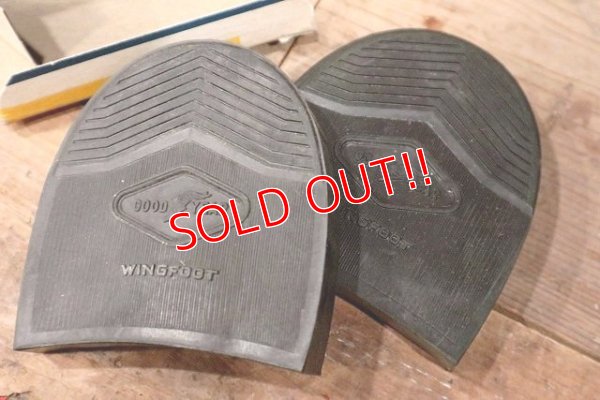 画像6: dp-220601-30 GOOD YEAR / 1940's WINGFOOT Rubber Heels