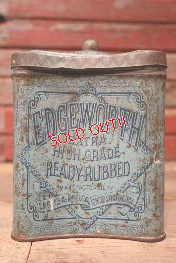 画像2: dp-220601-21 EDGEWORTH READY-RUBBED / 1930's-1940's Tin Can