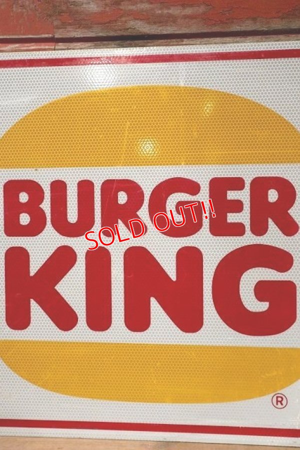 画像2: dp-220601-17 BURGER KING / 1990's Road Sign