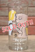 ct-220601-73 E.T. / Pizza Hut 1982 Novelty Glass "Be Good" 