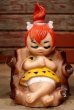 画像1: ct-220601-49 Pebbles Flintstone / 1970's Coin Bank (1)