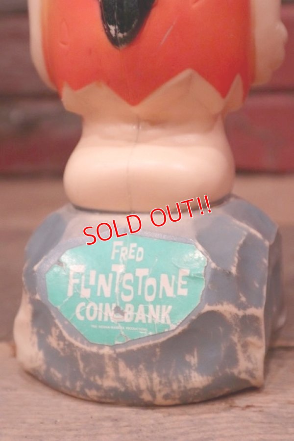 画像3: ct-220601-48 Fred Flintstone / 1960's Coin Bank