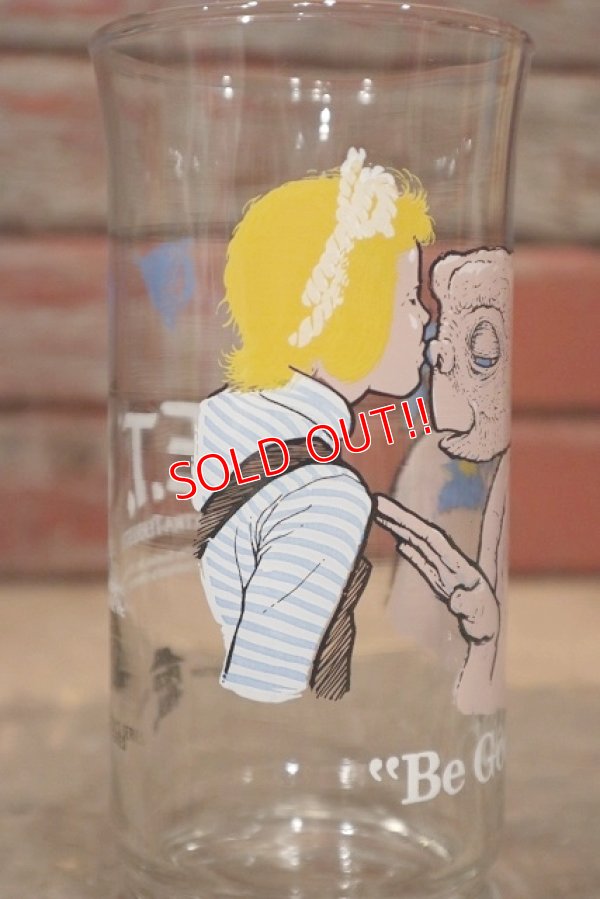 画像3: ct-220601-73 E.T. / Pizza Hut 1982 Novelty Glass "Be Good" 