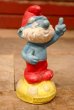 画像1: ct-220601-95 Papa Smurf / 1983 Rubber Figure (1)