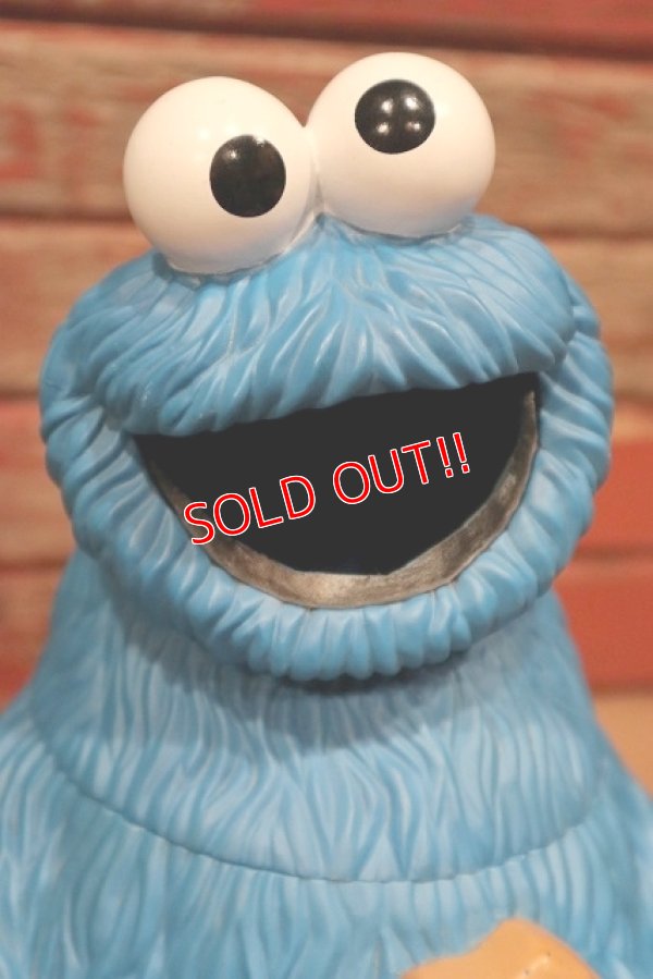 画像2: ct-220601-25 【SALE】Cookie Monster / 1997 Plastic Cookie Jar